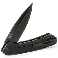 Нож Adimanti SHADOW by Ganzo (Skimen design) чoрний клинок Skimen-SH