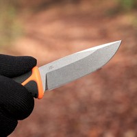 Нож с ножнами Ganzo оранжевый G807OR