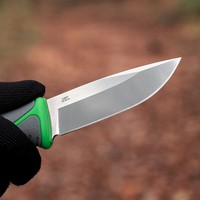 Нож с ножнами Ganzo серый G807GY
