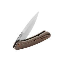 Нож Adimanti by Ganzo Skimen design складной титановый коричневый Skimen-TBZ